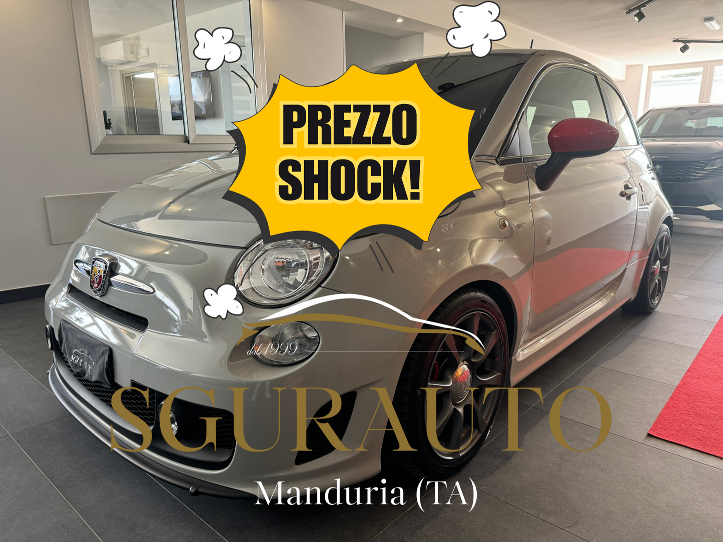 Abarth 595 1.4 turbo t-jet 140cv elaborabile n°049 2016
