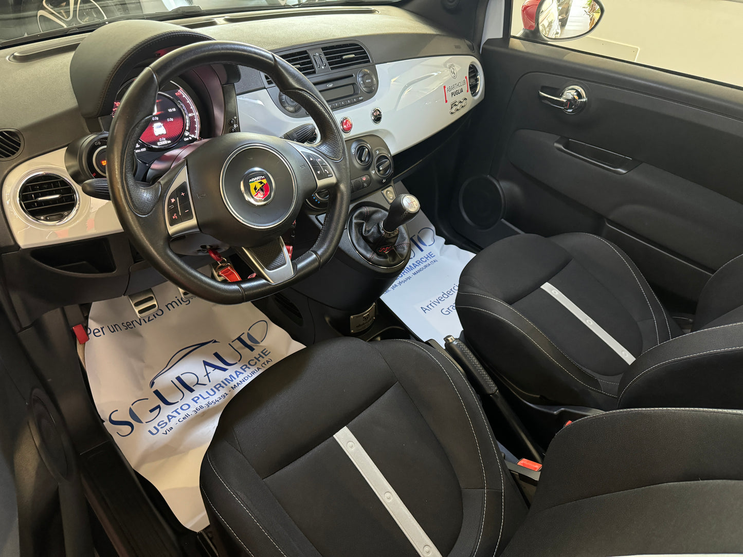 Abarth 595 1.4 turbo t-jet 140cv elaborabile n°049 2016