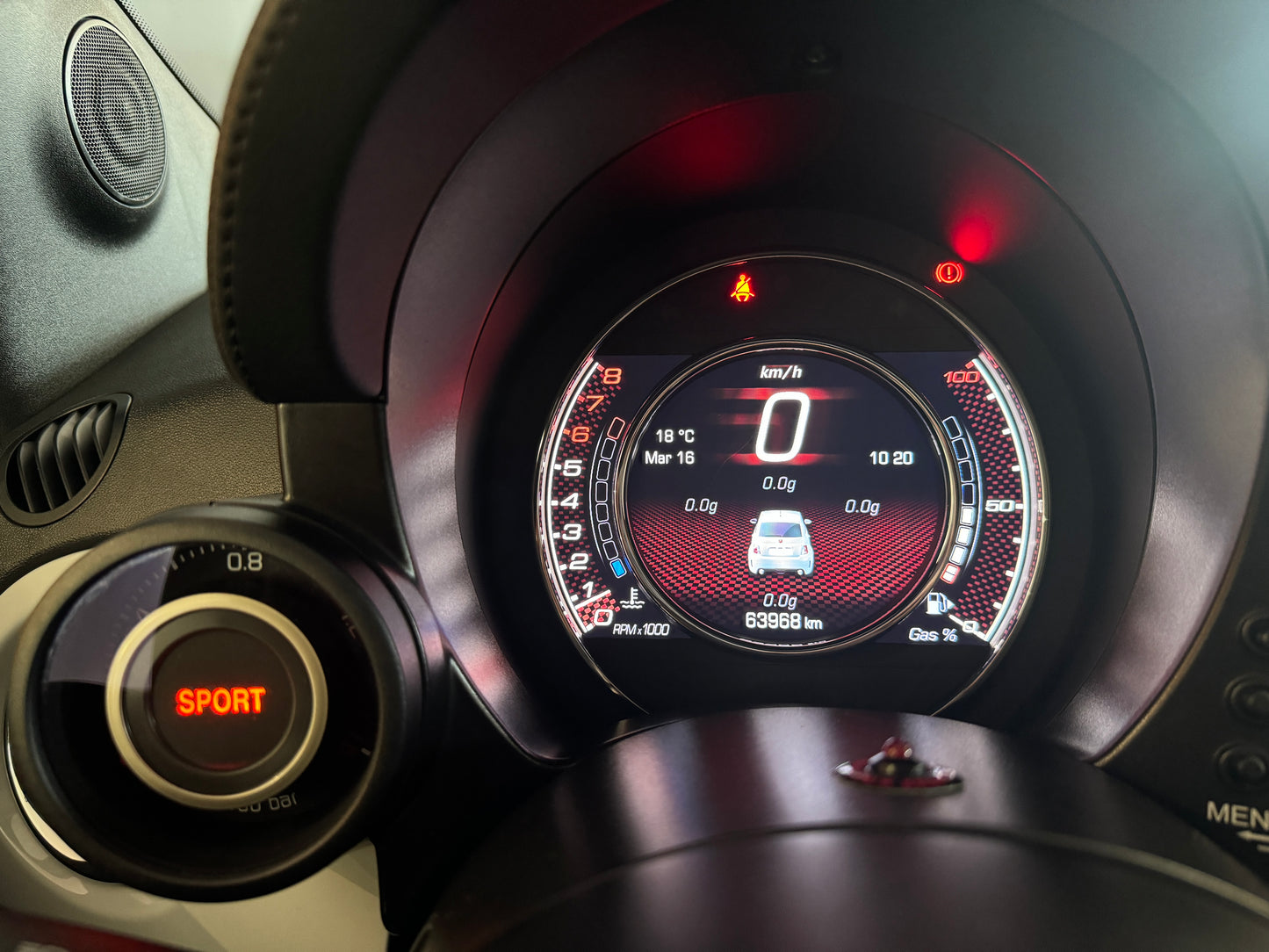 Abarth 595 1.4 turbo t-jet 140cv elaborabile n°049 2016