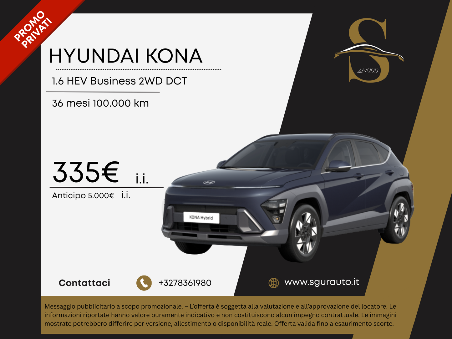 HYUNDAI KONA 1.6 HEV Business DCT 2WD