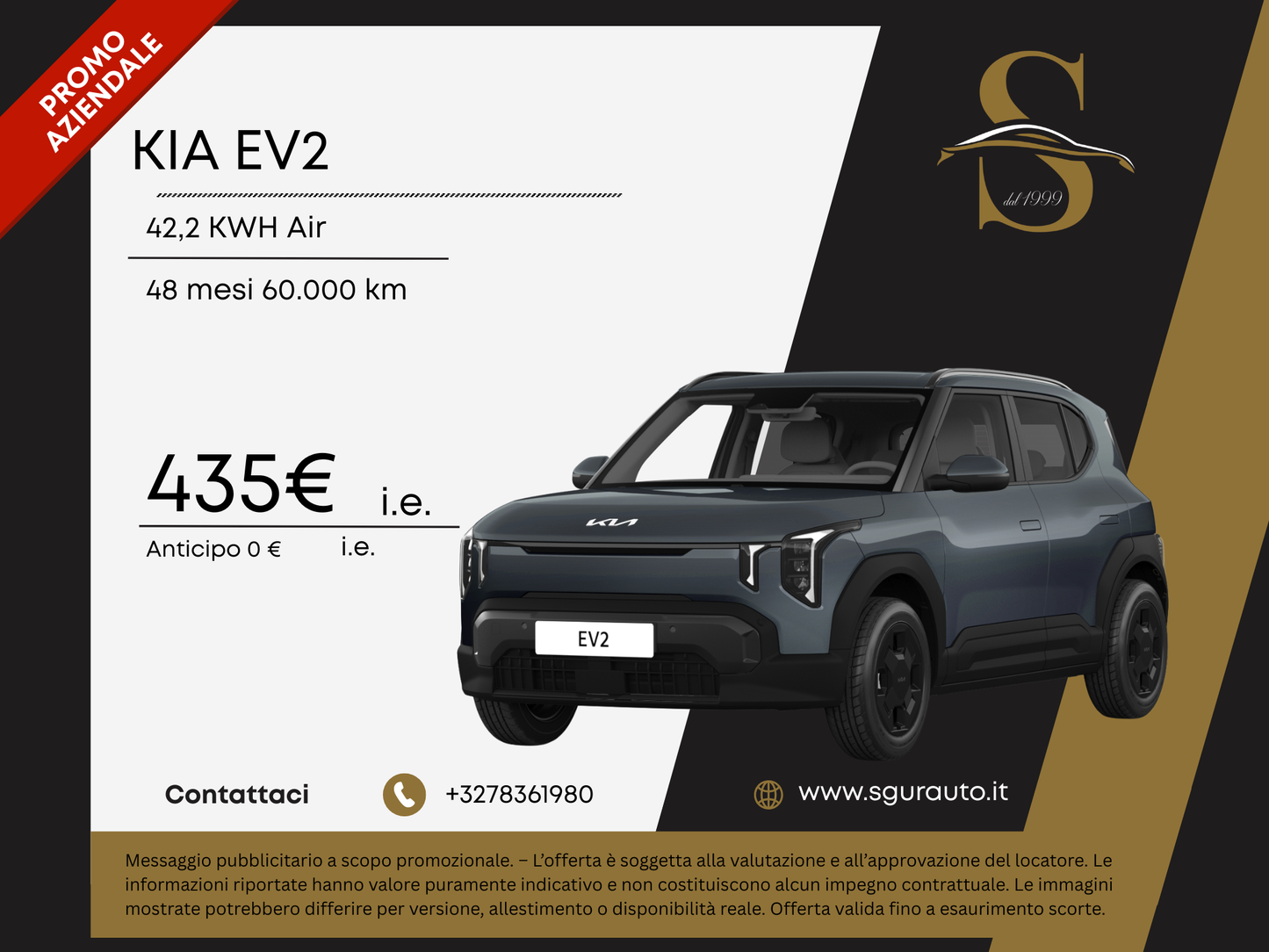 KIA EV2 42,2 KWH Air