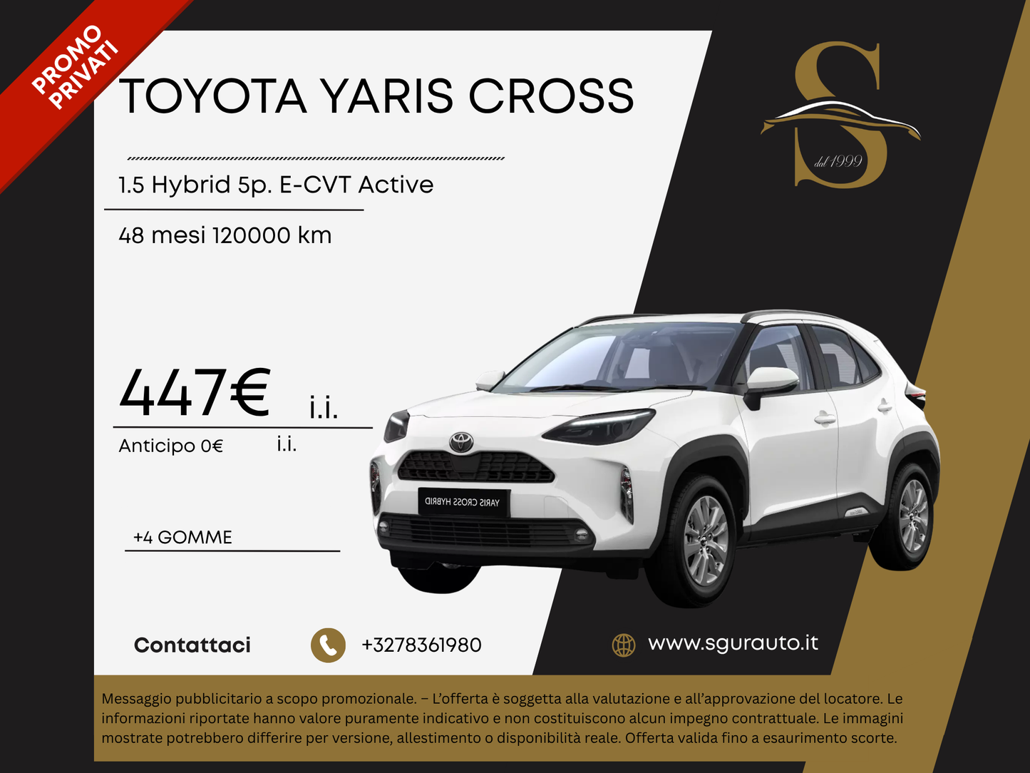 TOYOTA YARIS CROSS 1.5 Hybrid 5p. E-CVT Active