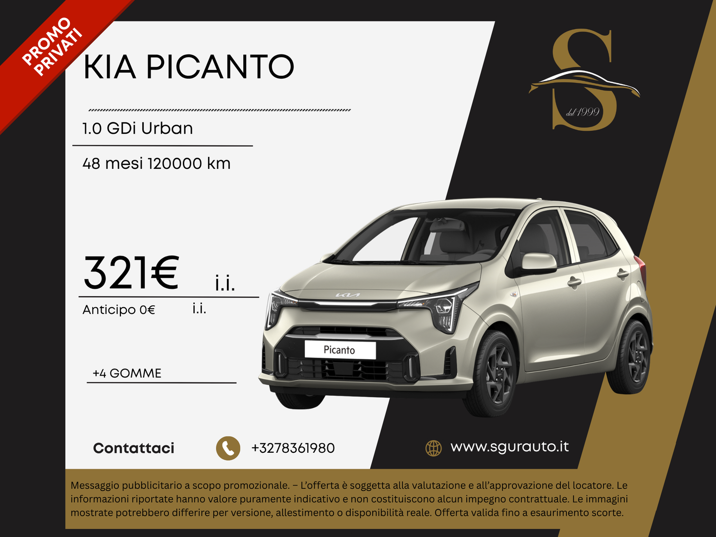 KIA PICANTO 1.0 GDi Urban