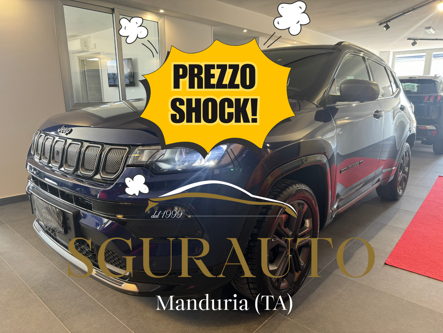 Jeep compass 1.6 mjt 130cv 80° anniversario anno 2021