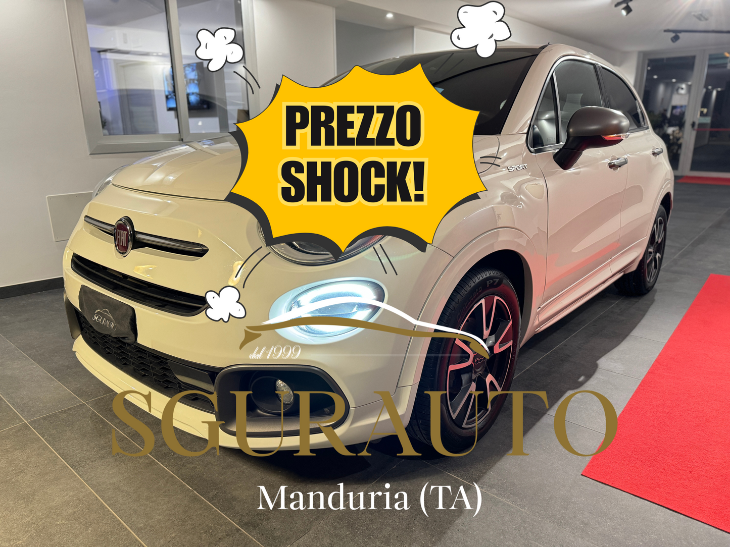 Fiat 500x 1.6 mjt 130cv sport 2022