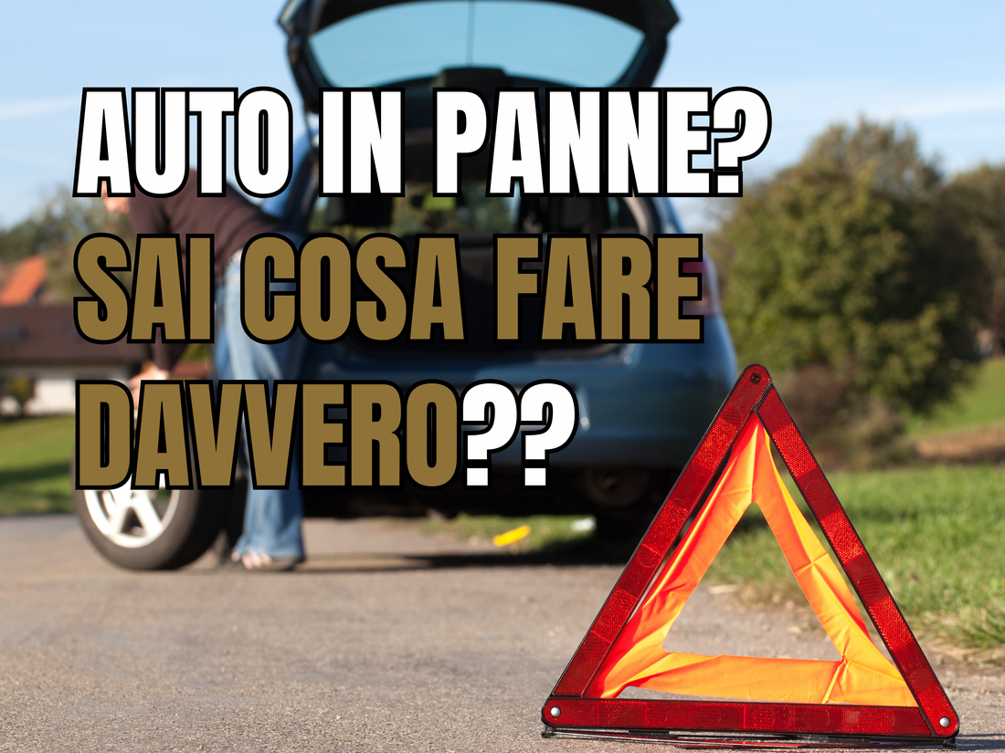 Auto in panne: come usare correttamente il kit di sicurezza in caso di avaria
