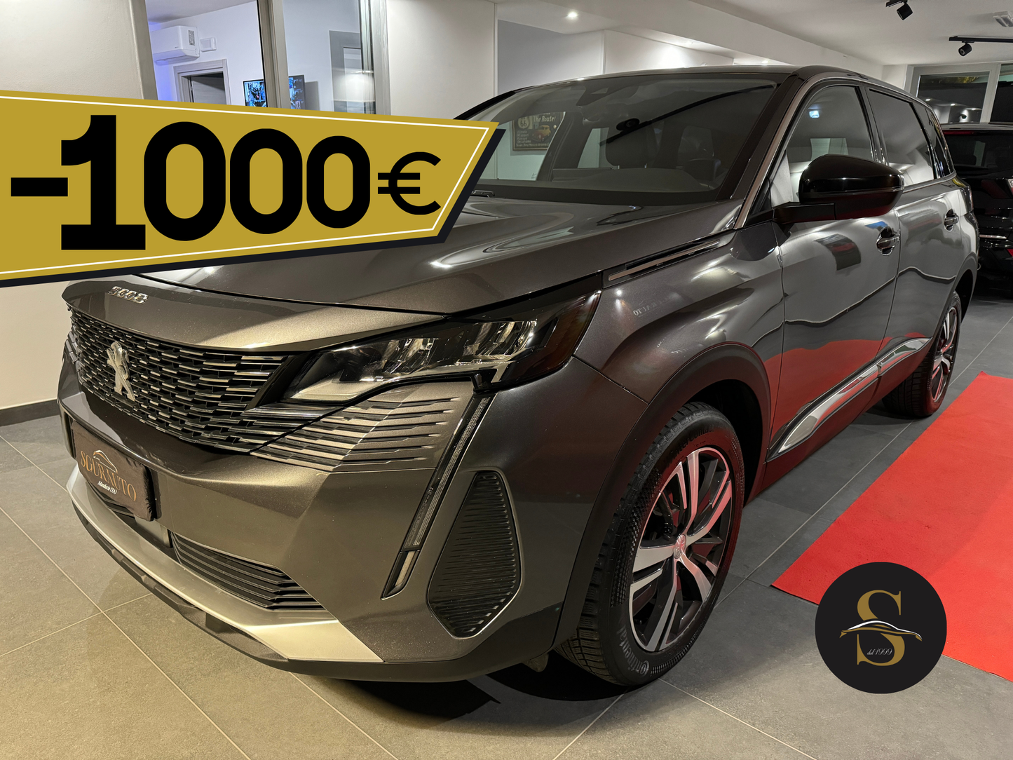 Peugeot 5008 1.5 bluehdi 130cv eat8 7 posti allure 2023