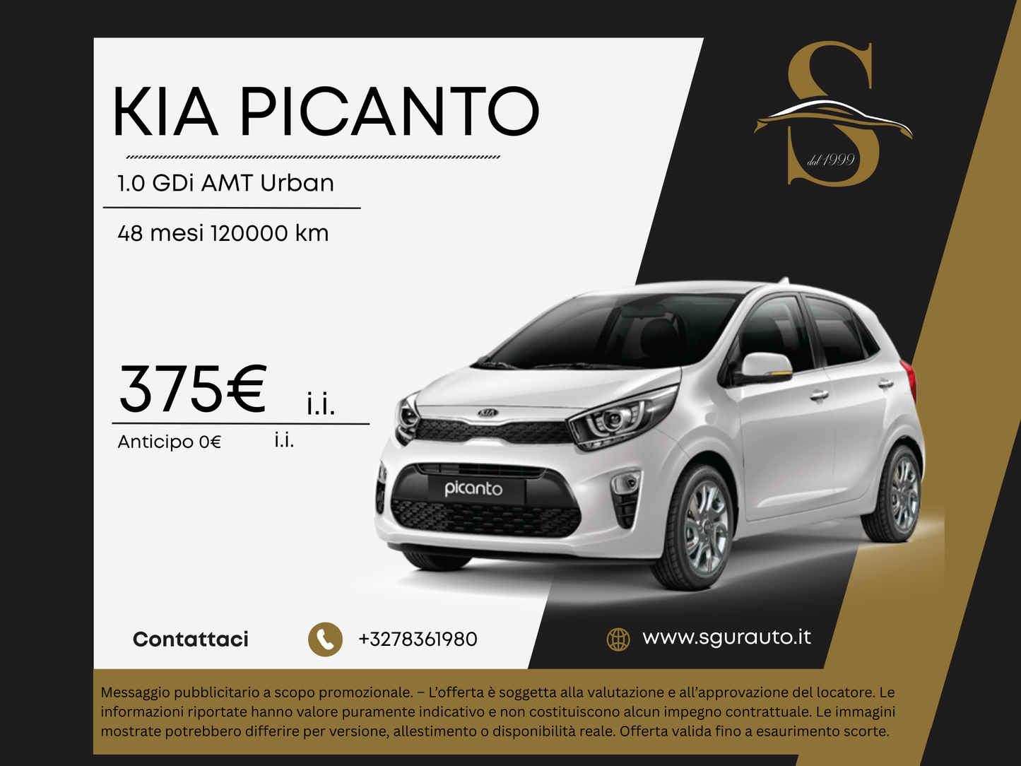KIA PICANTO 1.0 GDi AMT Urban