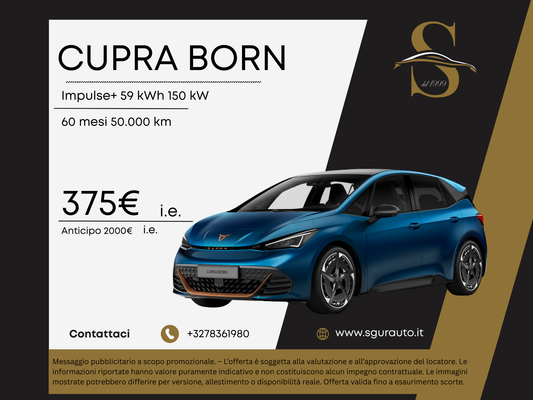 CUPRA BORN Impulse+ 59 kWh 150 kW