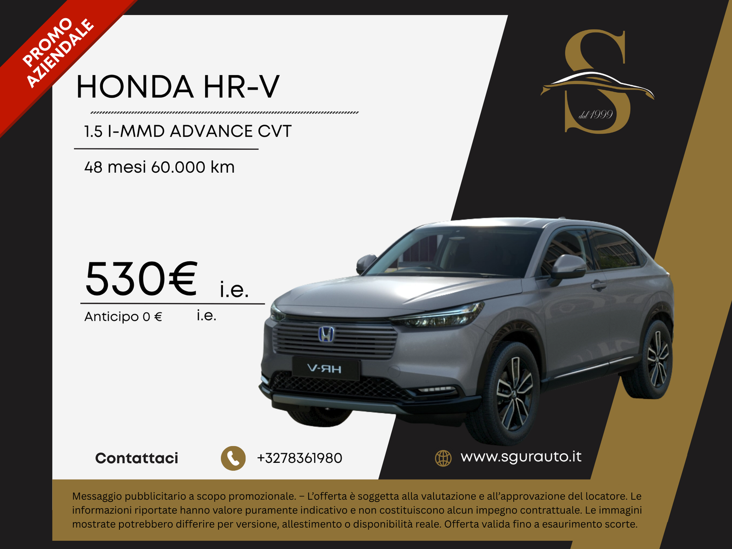 HONDA HR-V 1.5 I-MMD ADVANCE CVT