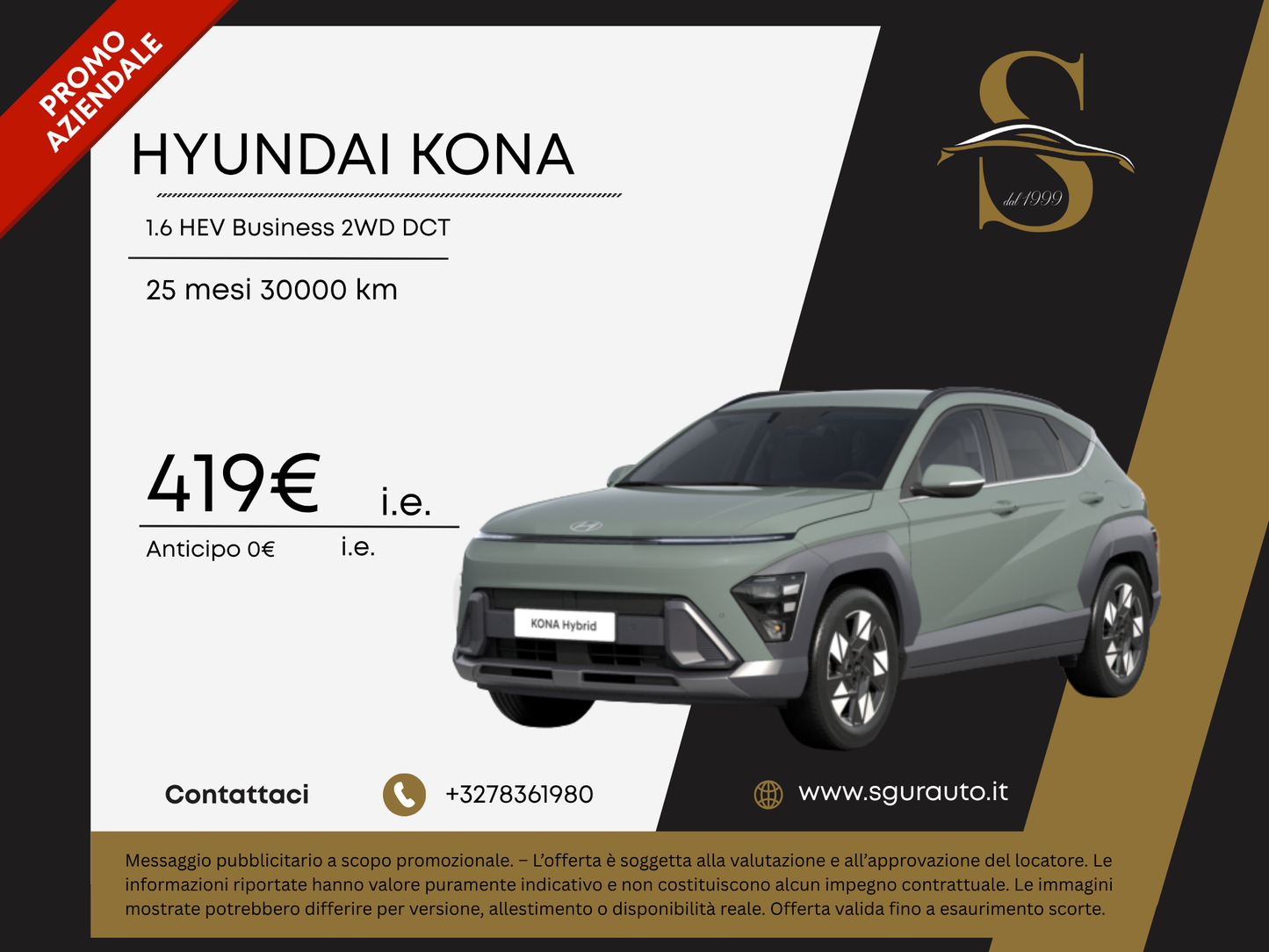HYUNDAI KONA 1.6 HEV Business 2WD DCT