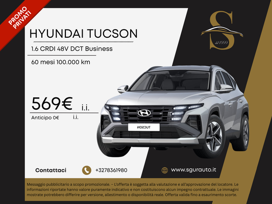 HYUNDAI TUCSON 1.6 CRDI 48V DCT Business