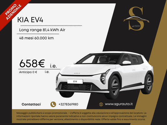 KIA EV4 Long range 81,4 kWh Air