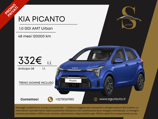 KIA PICANTO 1.0 GDi AMT Urban