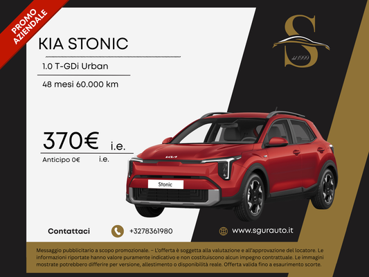 KIA STONIC 1.0 T-GDi Urban