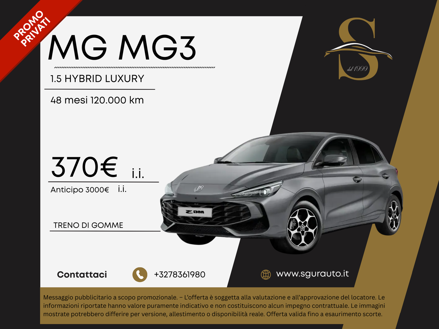 MG MG3 1.5 HYBRID LUXURY