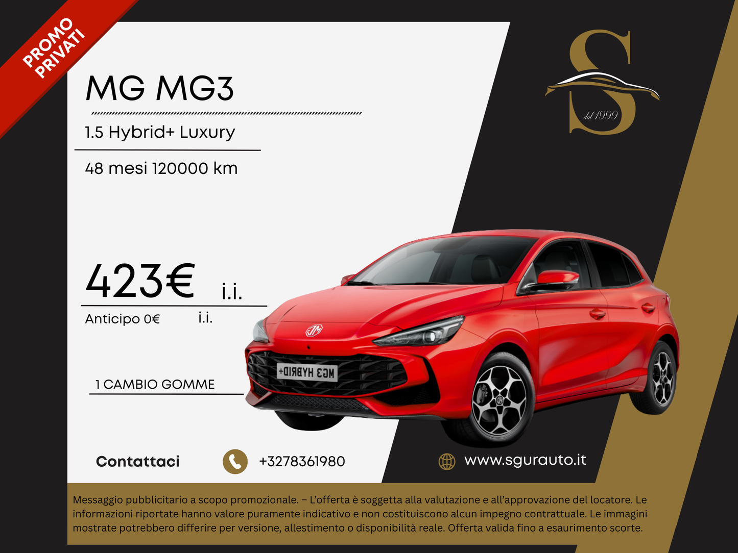 MG MG3 1.5 Hybrid+ Luxury
