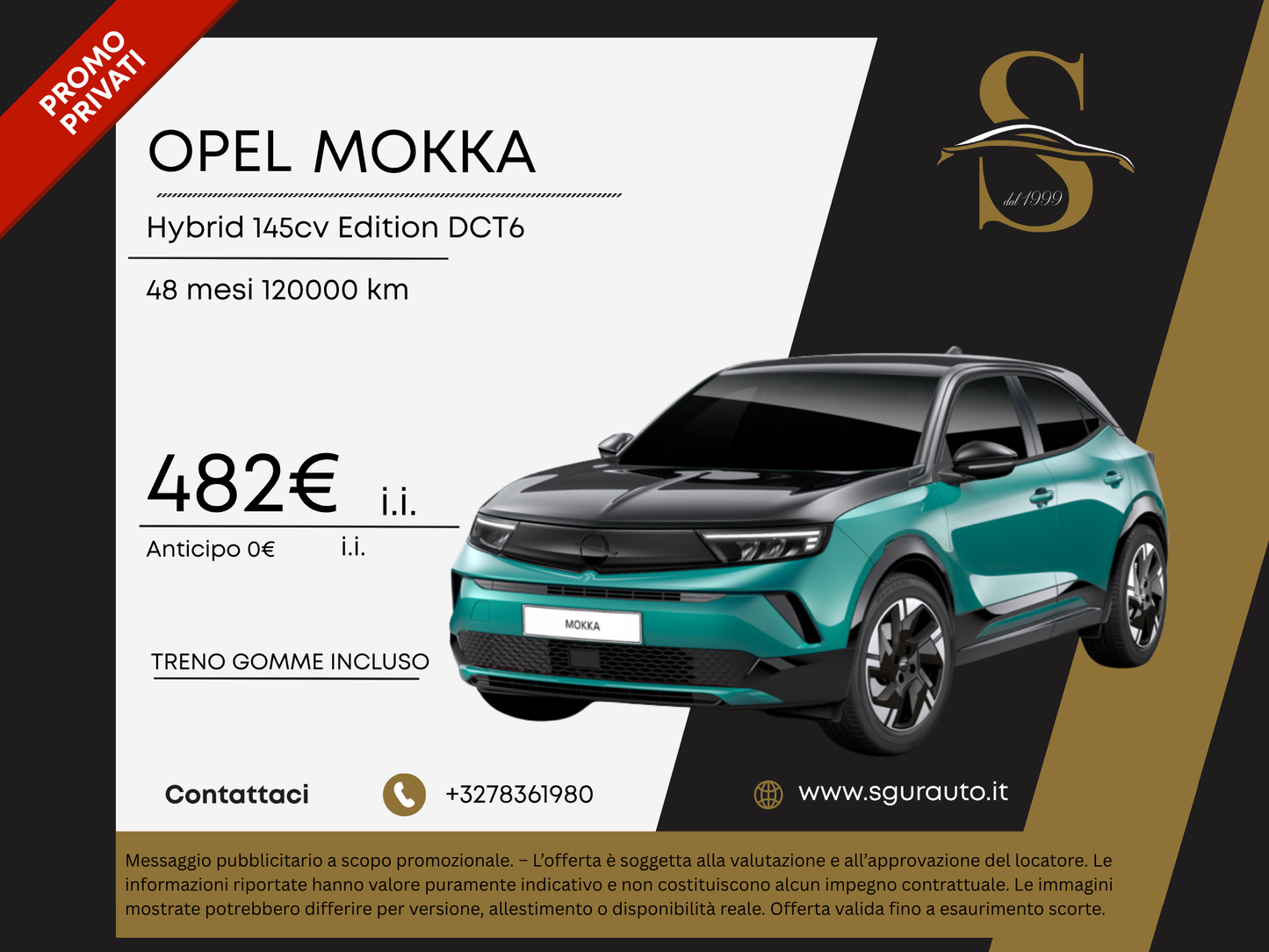 OPEL MOKKA Hybrid 145cv Edition DCT6