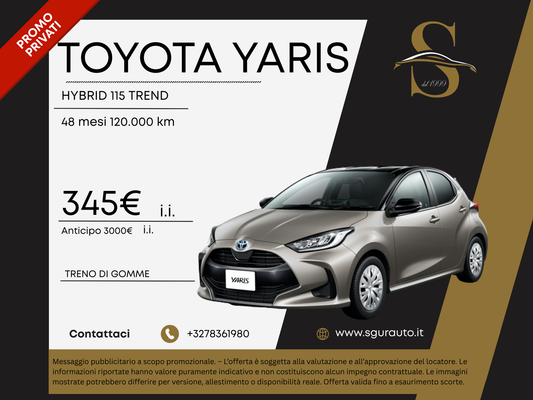 TOYOTA YARIS HYBRID 115 TREND