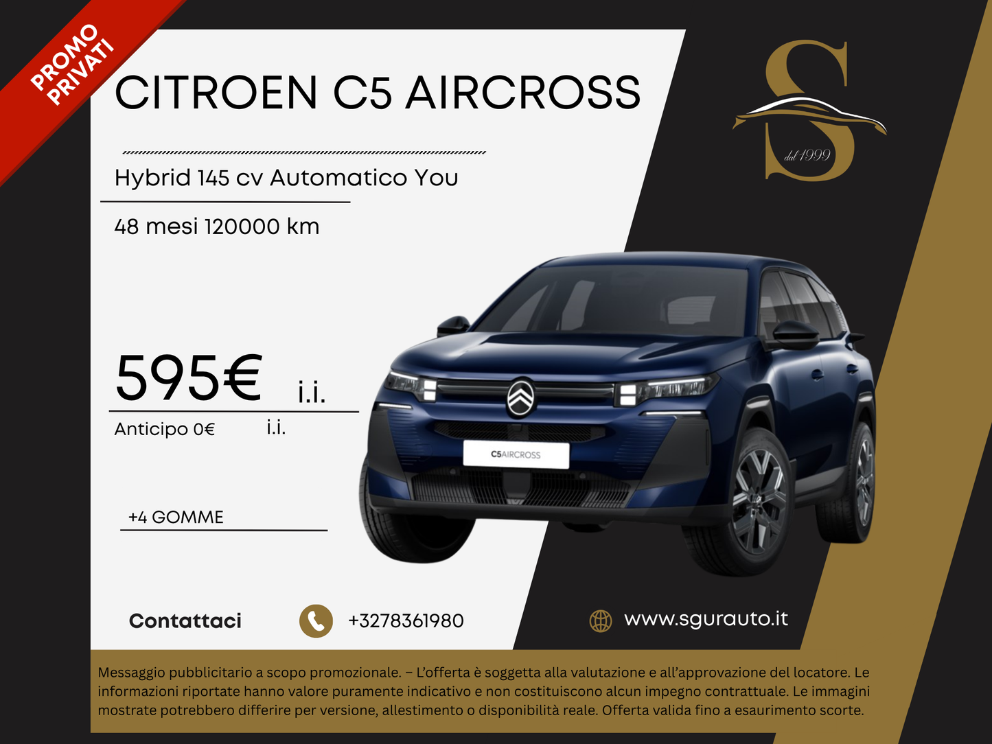 CITROEN C5 AIRCROSS Hybrid 145cv Automatico You