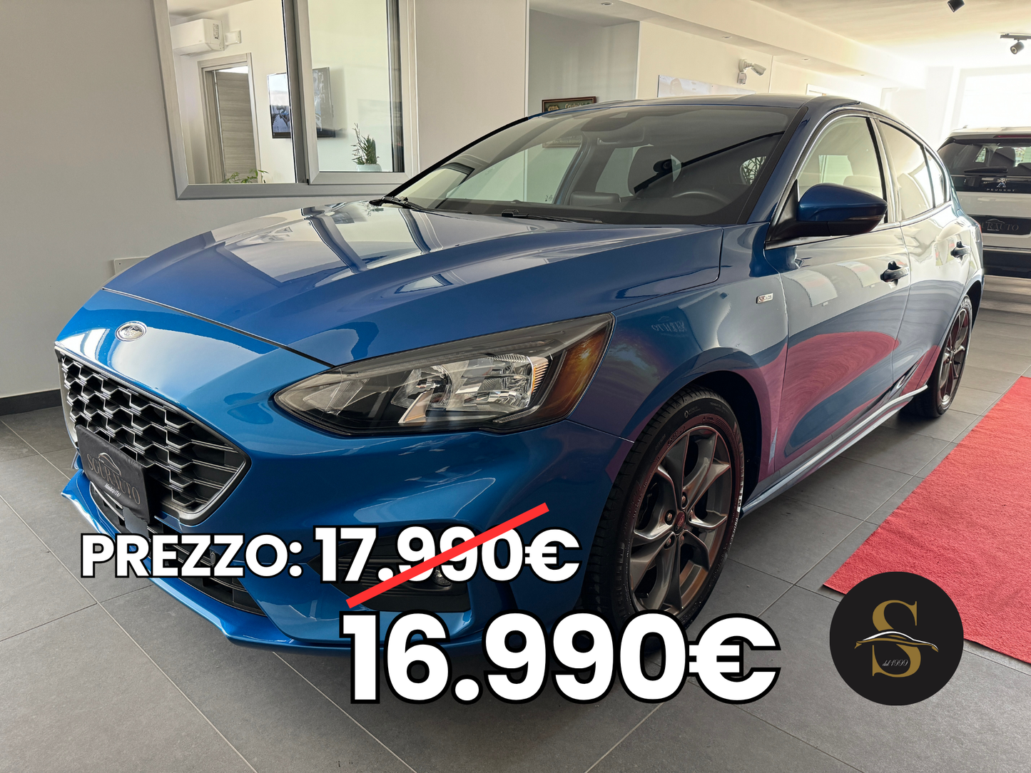 Ford focus 1.5 ecoblue 120cv st line 2021